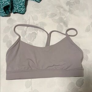 Lululemon grey/ Lavender Sports Bra